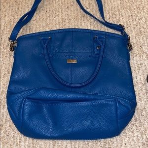 Blue thirty one purse